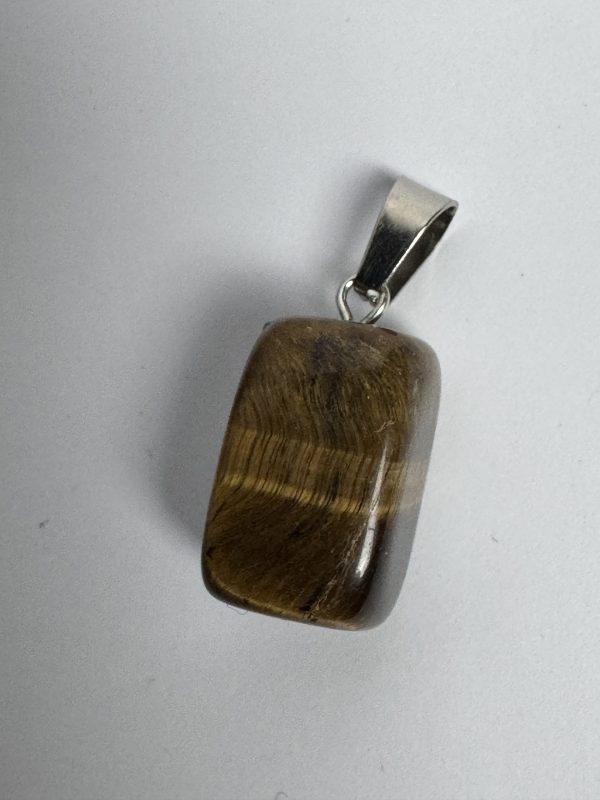 Ciondolo in Occhio di Tigre – Protezione, Forza Interiore, Stabilità