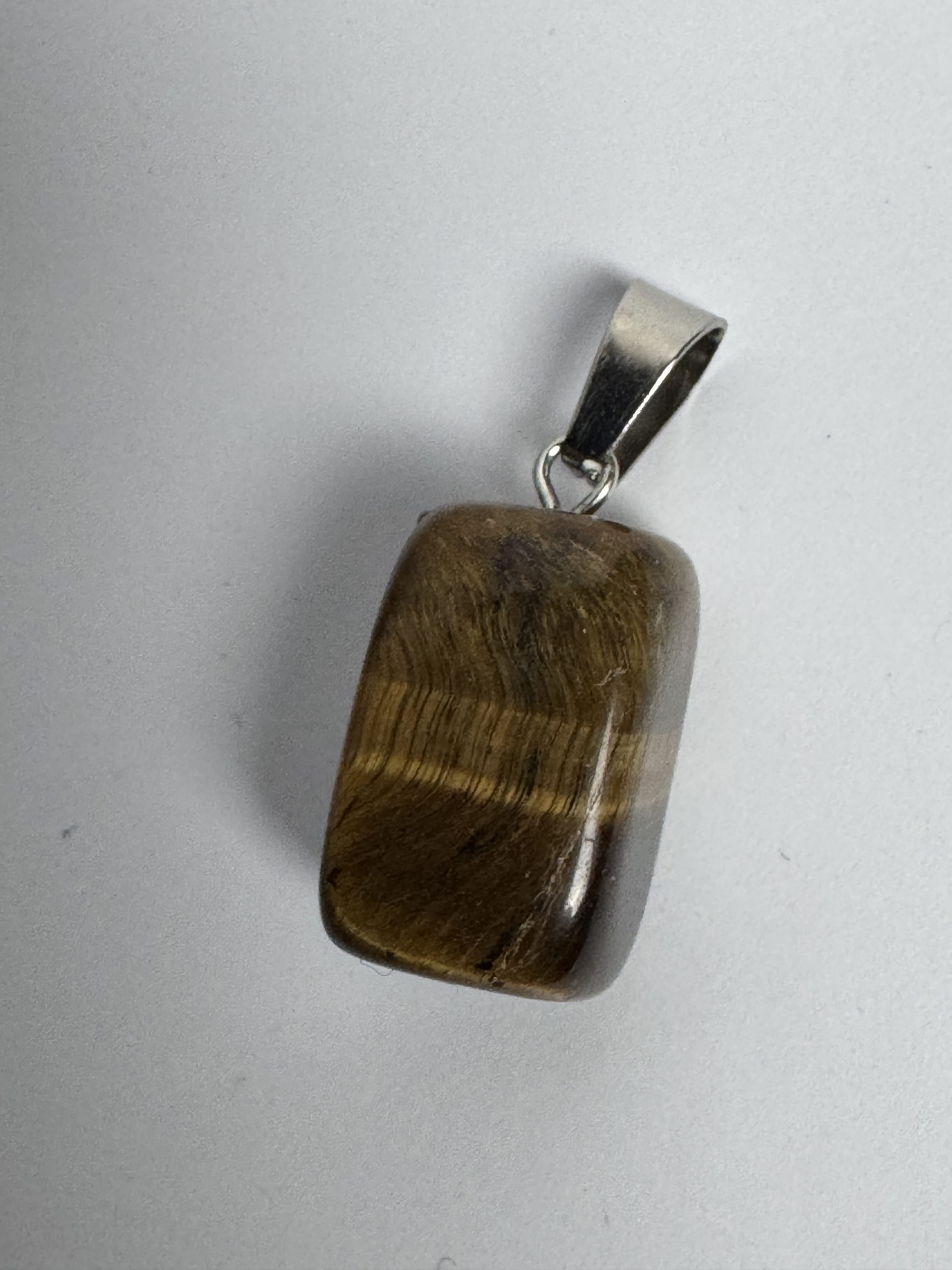 Ciondolo in Occhio di Tigre – Protezione, Forza Interiore, Stabilità