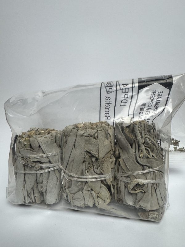 Salvia Bianca – Set 3 Mazzetti Piccoli